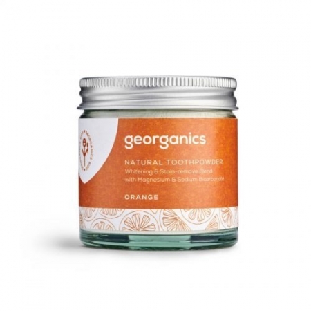 Georganics Proszek do czyszczenia zębów Orange 60ml